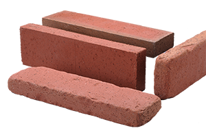 thin brick vee brick samples